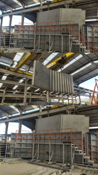 Forma estrutura metálica com regulagem